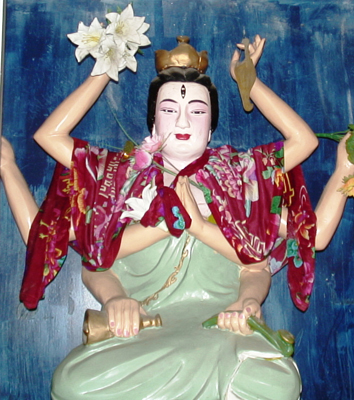 蚕花五聖（双慶禅寺）